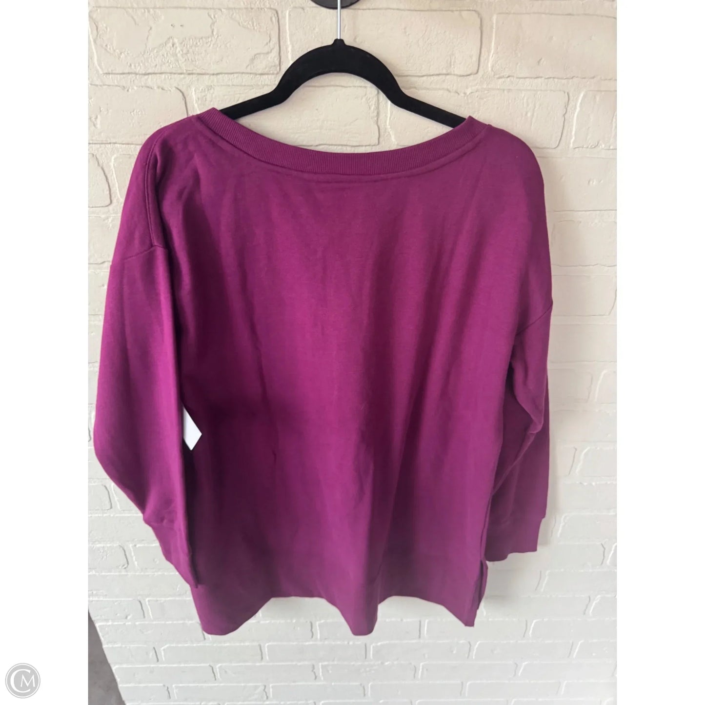 Sweatshirt Crewneck By Market & Spruce In Purple, Size: 1x
