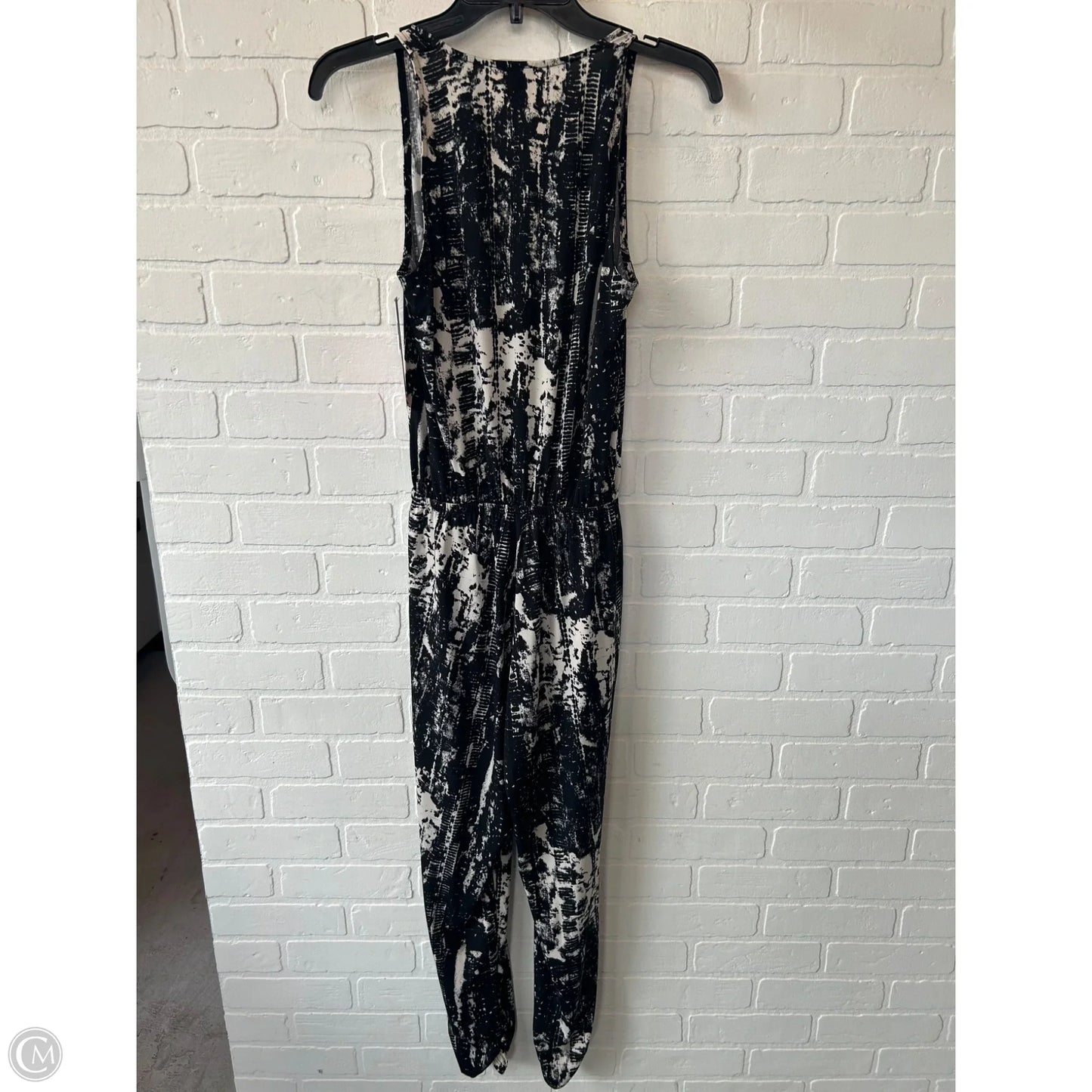 Jumpsuit By Peyton Jensen In Black & Tan, Size: Xs