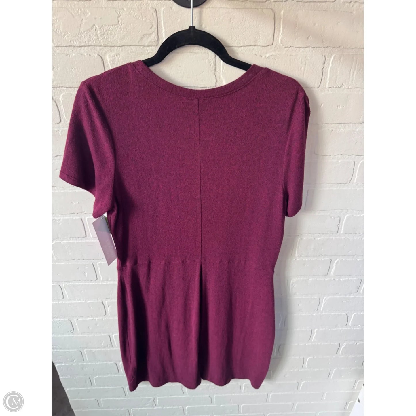 Dress Casual Short By Express In Purple, Size: L