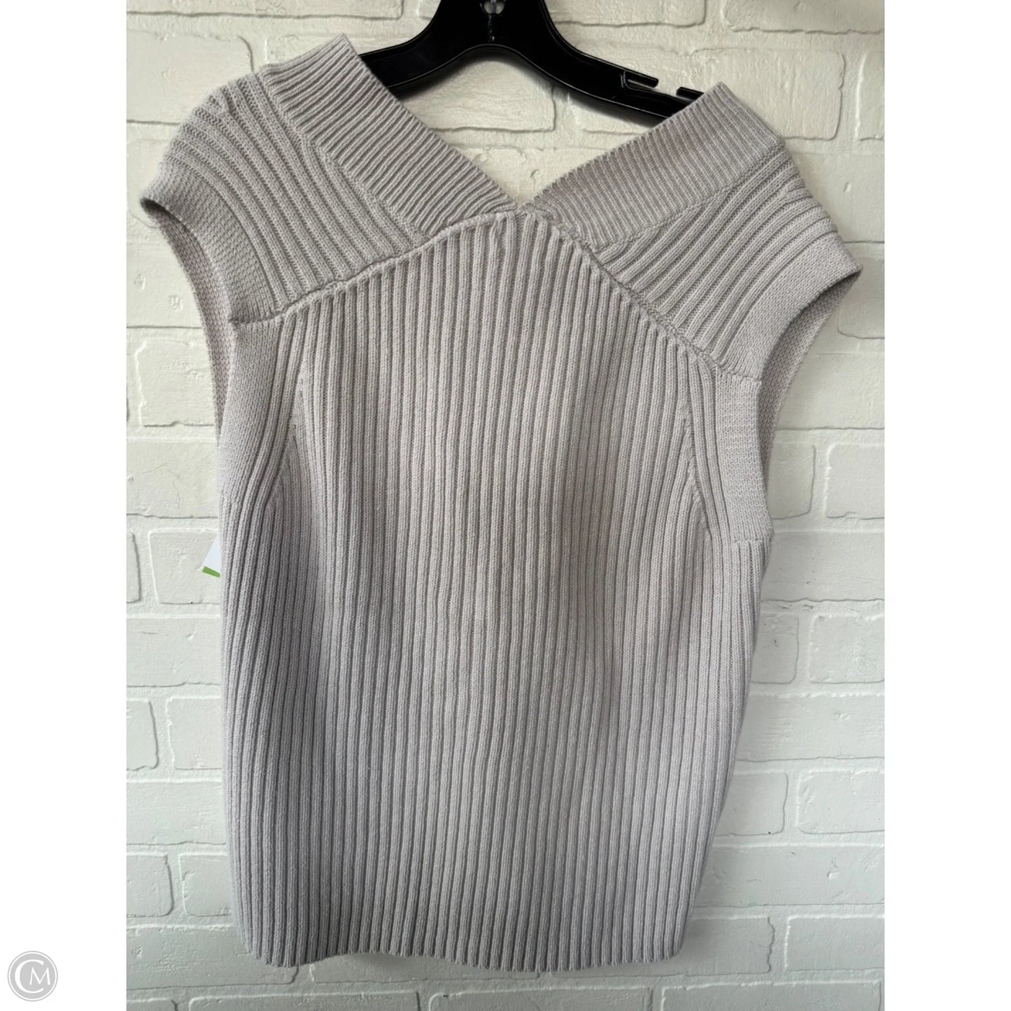 Vest Sweater By H&m In Tan, Size: Xs