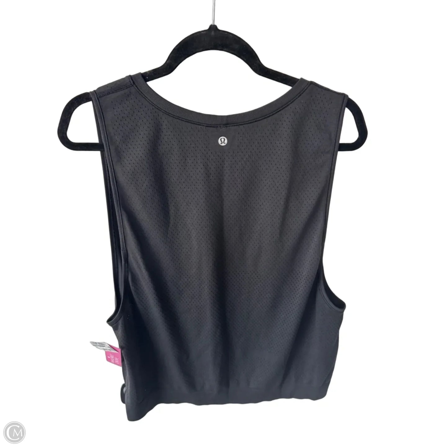 Athletic Tank Top By Lululemon In Black, Size: M