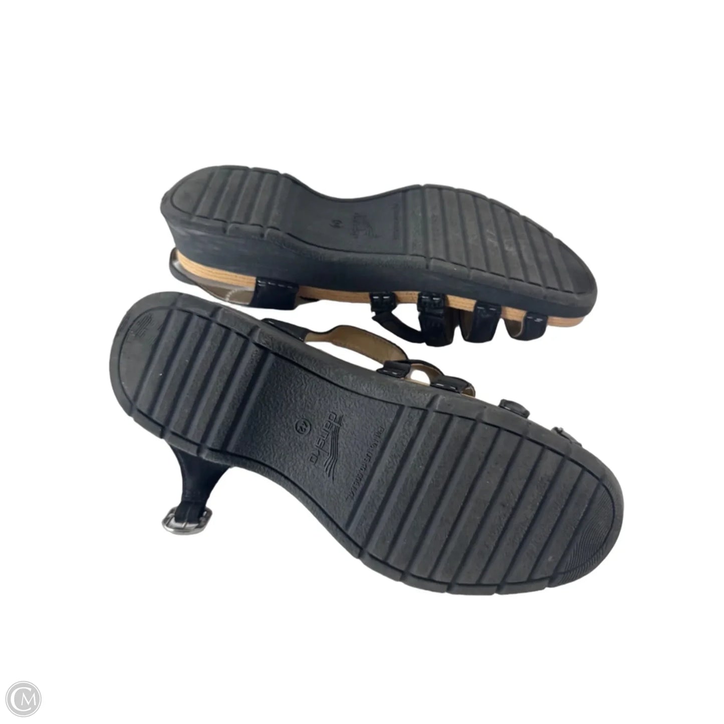 Sandals Flats By Dansko In Black, Size: 11.5