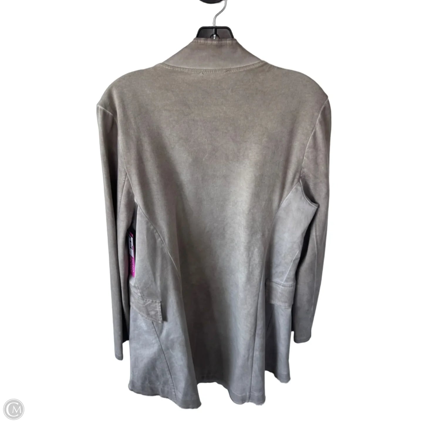 Blazer By Clothes Mentor In Tan, Size: Xl