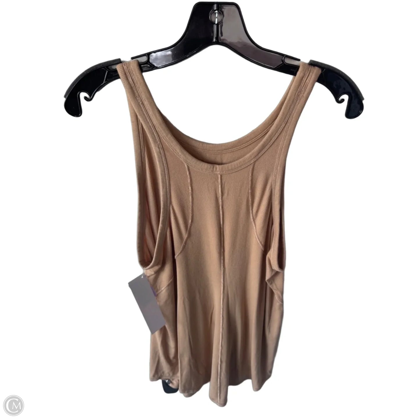 Athletic Tank Top By Lululemon In Tan, Size: M