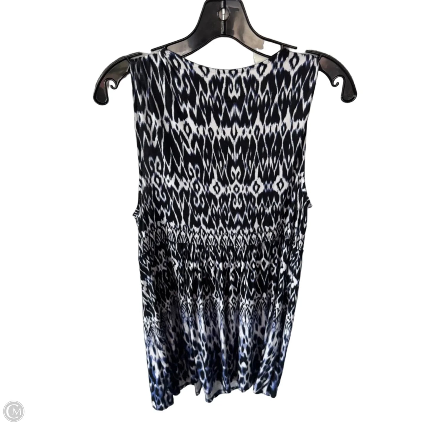 Dress Casual Short By Soma In Black & Blue, Size: Xl