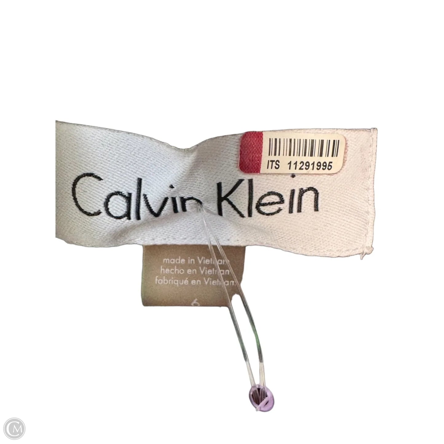 Blazer By Calvin Klein In Black & Green, Size: S