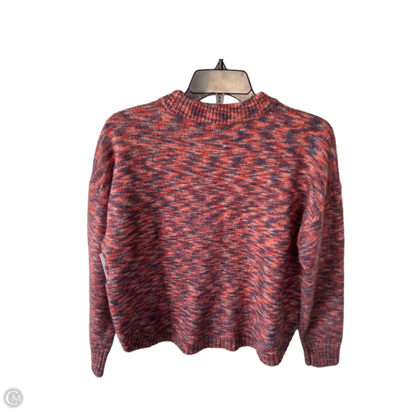 Sweater By Madewell In Blue & Orange, Size: M
