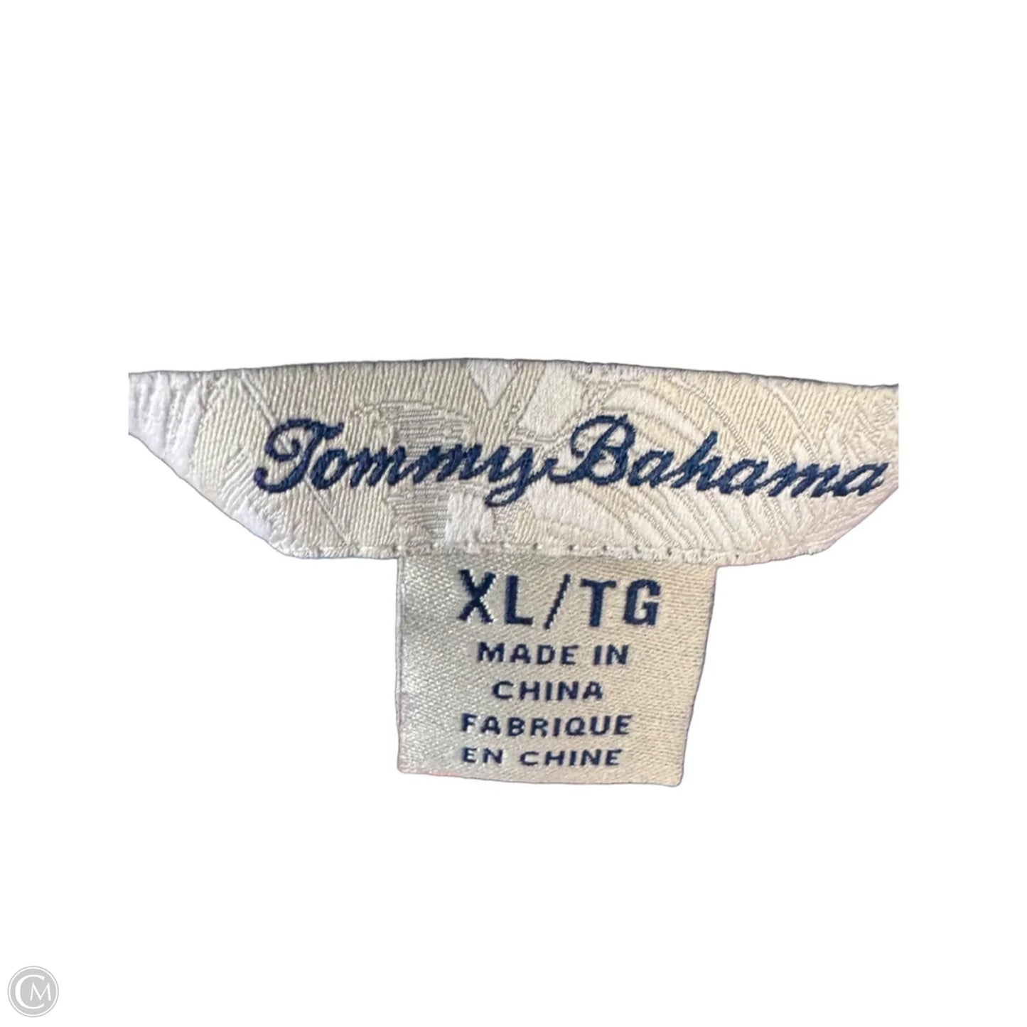 Dress Casual Short By Tommy Bahama In Blue & Orange, Size: Xl