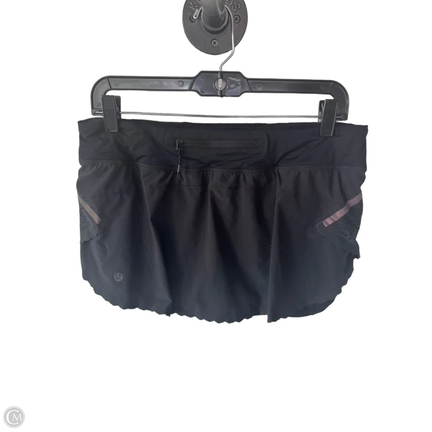 Athletic Skort By Lululemon In Black, Size: 8