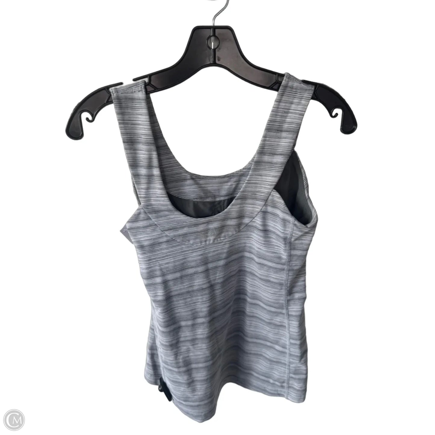 Athletic Tank Top By Lululemon In Grey, Size: M