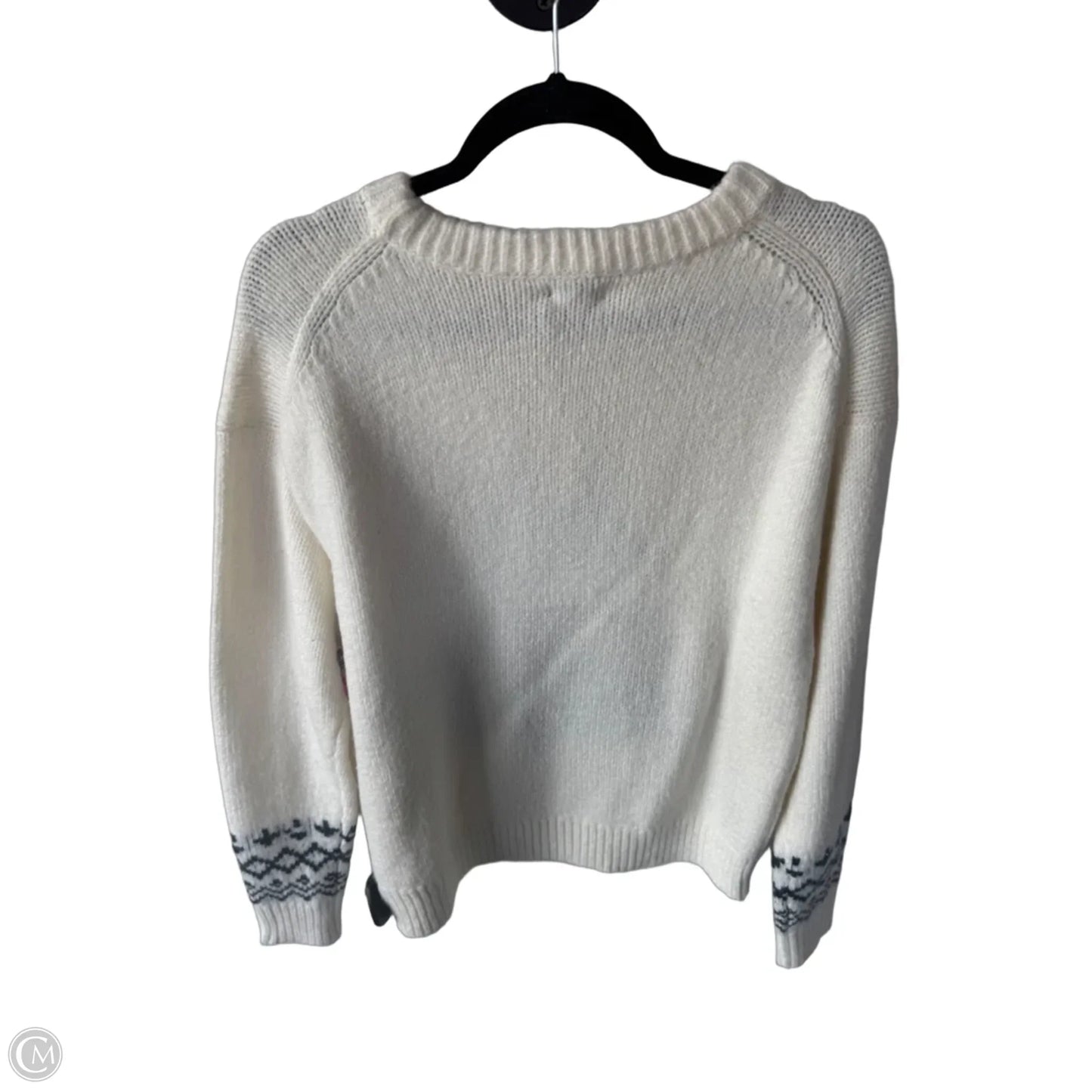Sweater By Sundance In Green & White, Size: S