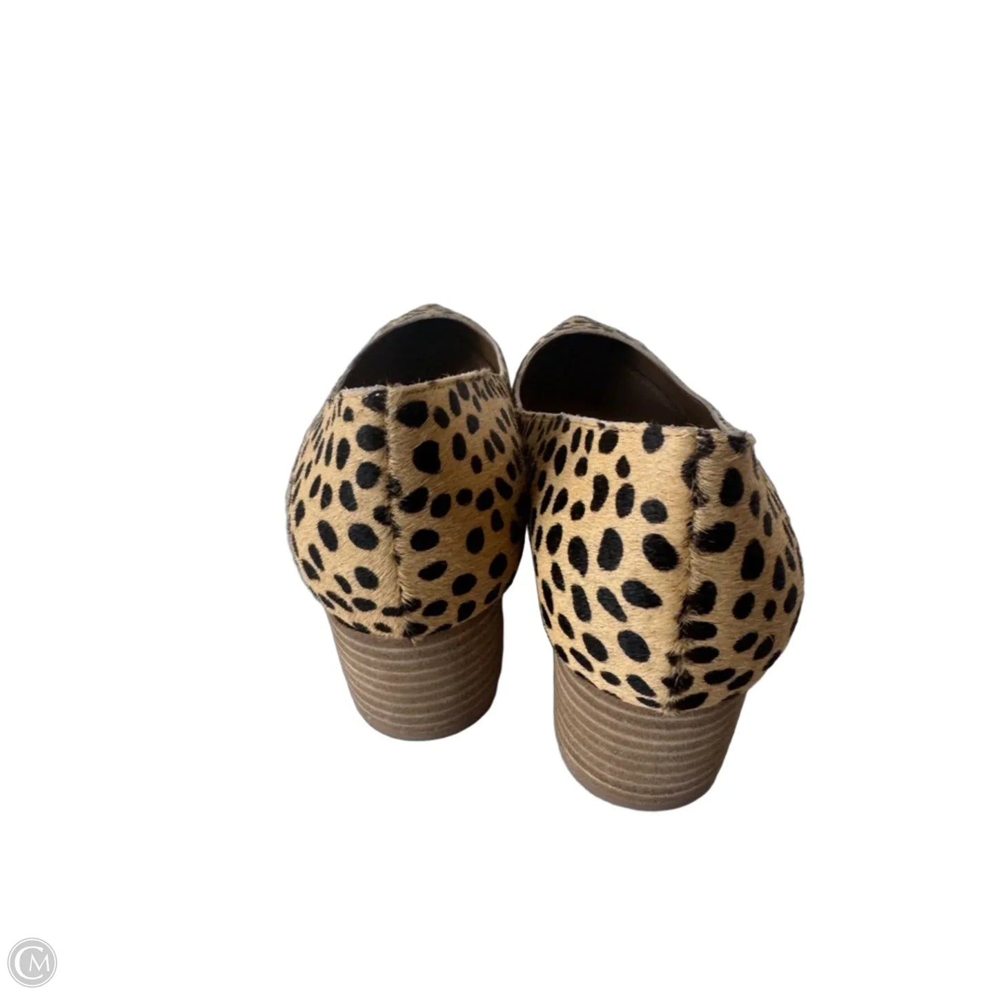 Shoes Heels Block By Crown Vintage In Animal Print, Size: 7.5