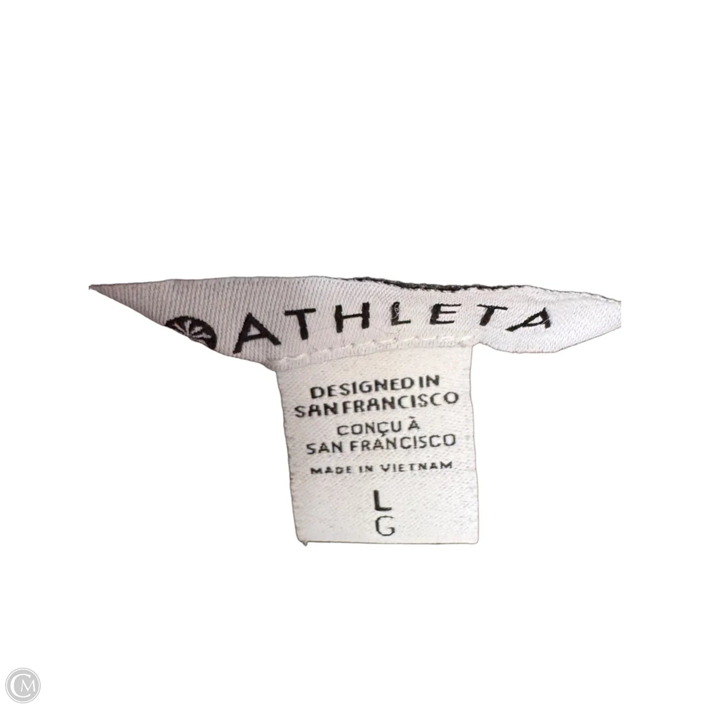 Athletic Sweatshirt Hoodie By Athleta In Brown, Size: L