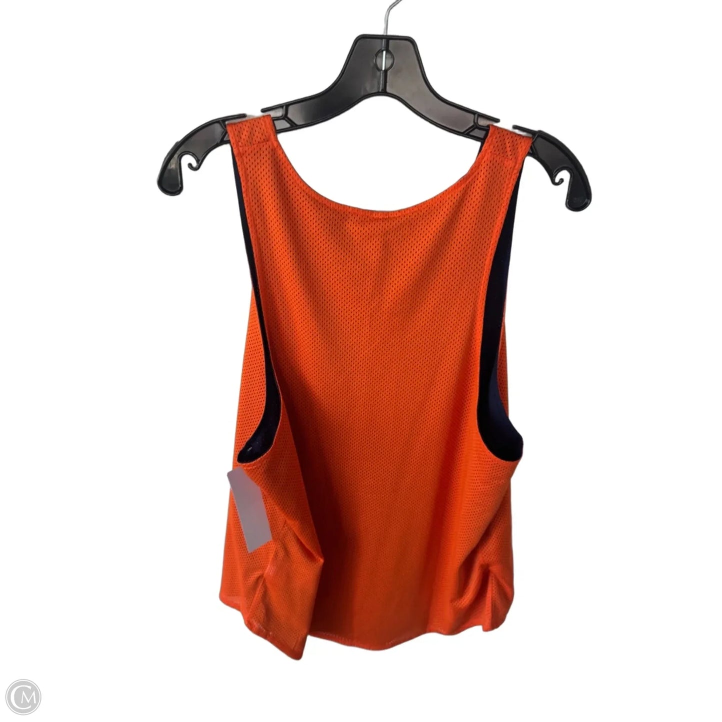 Top Sleeveless Basic By Nfl In Orange, Size: Xl