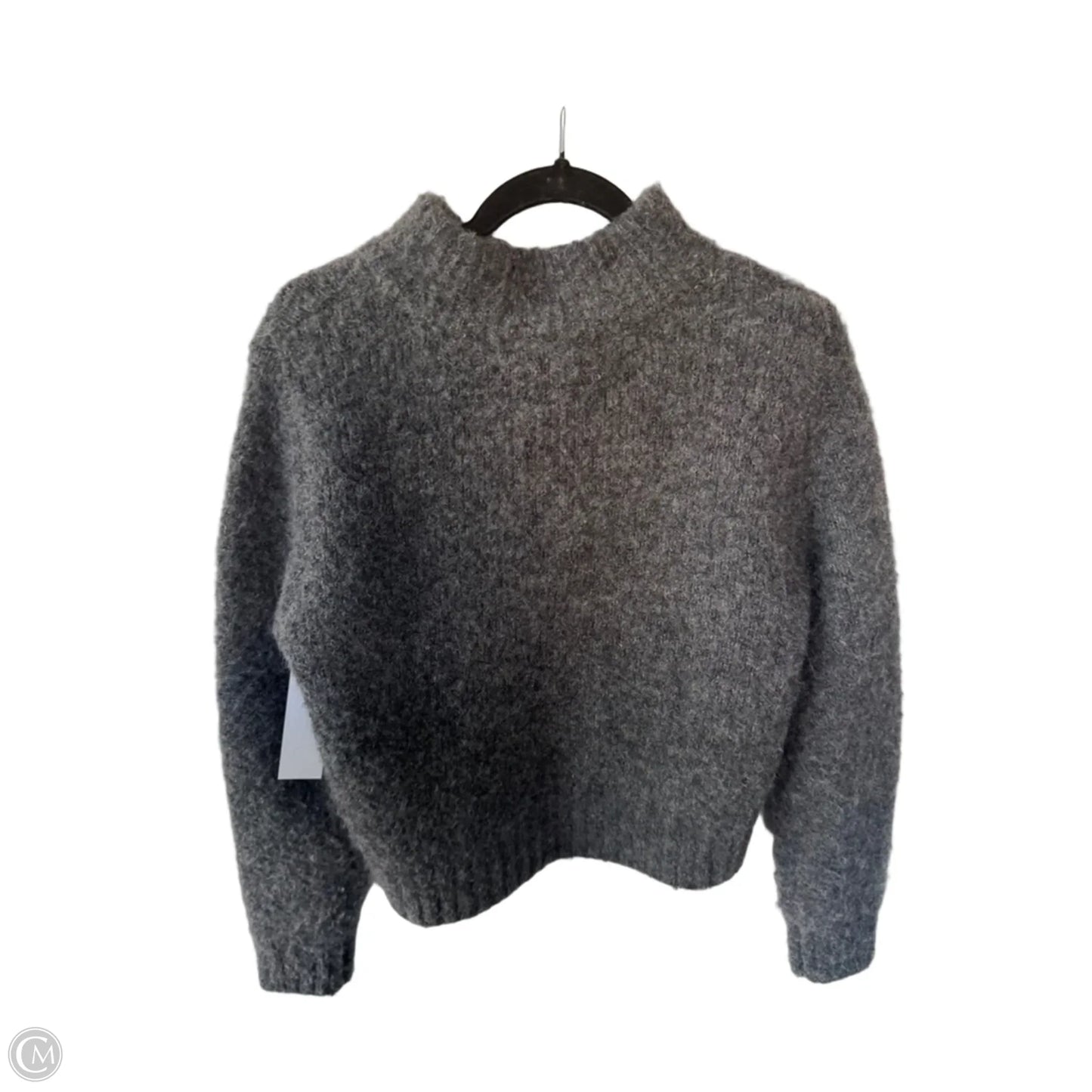 Sweater Cardigan By Max Studio In Grey, Size: L