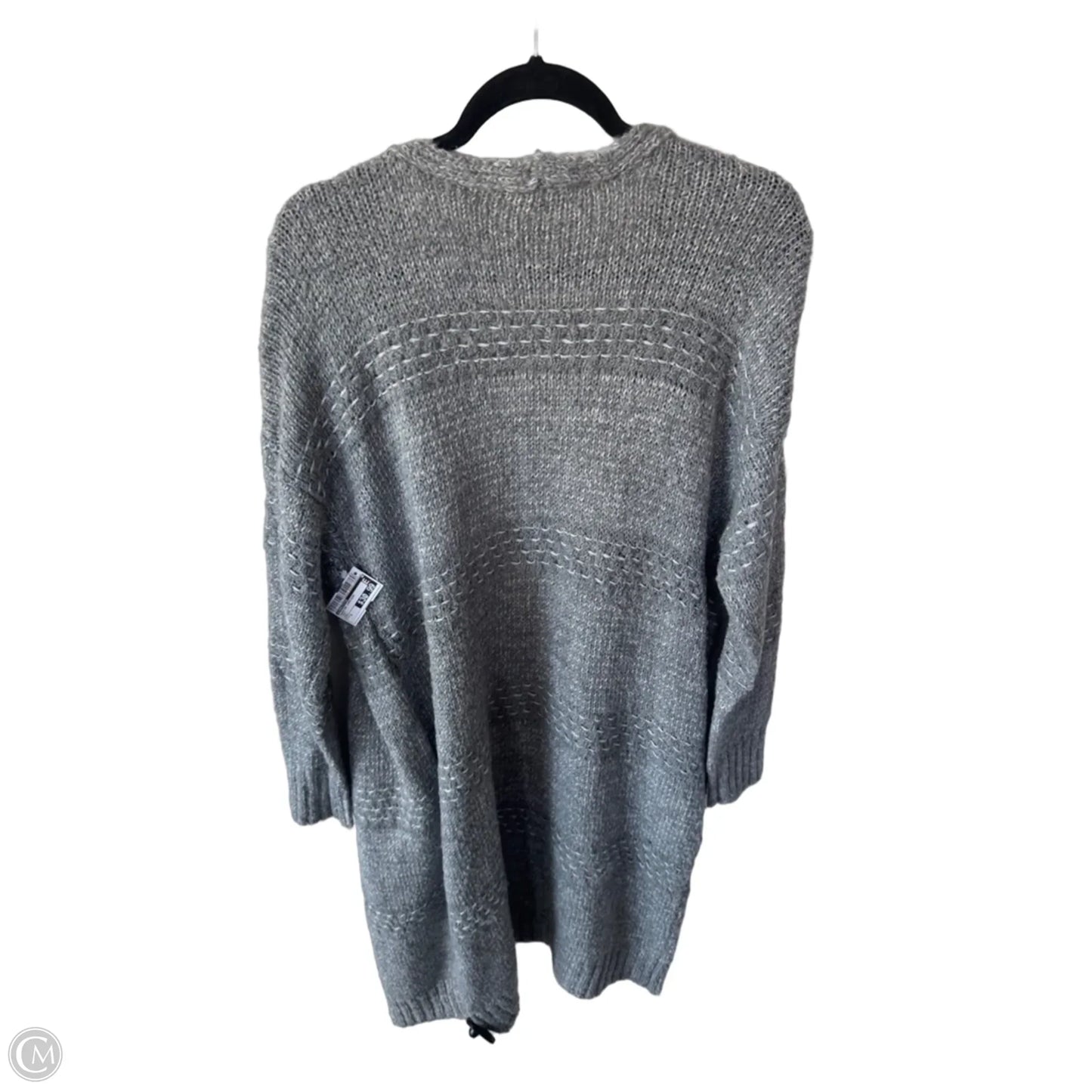 Sweater Cardigan By Lovestitch In Grey, Size: S