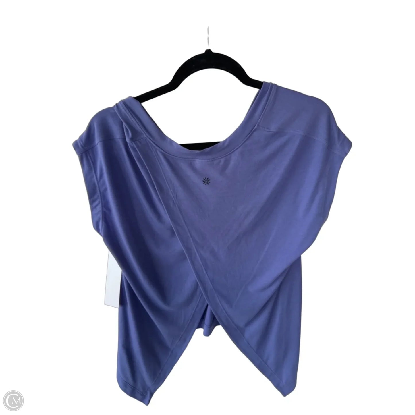 Athletic Top Short Sleeve By Athleta In Purple, Size: S