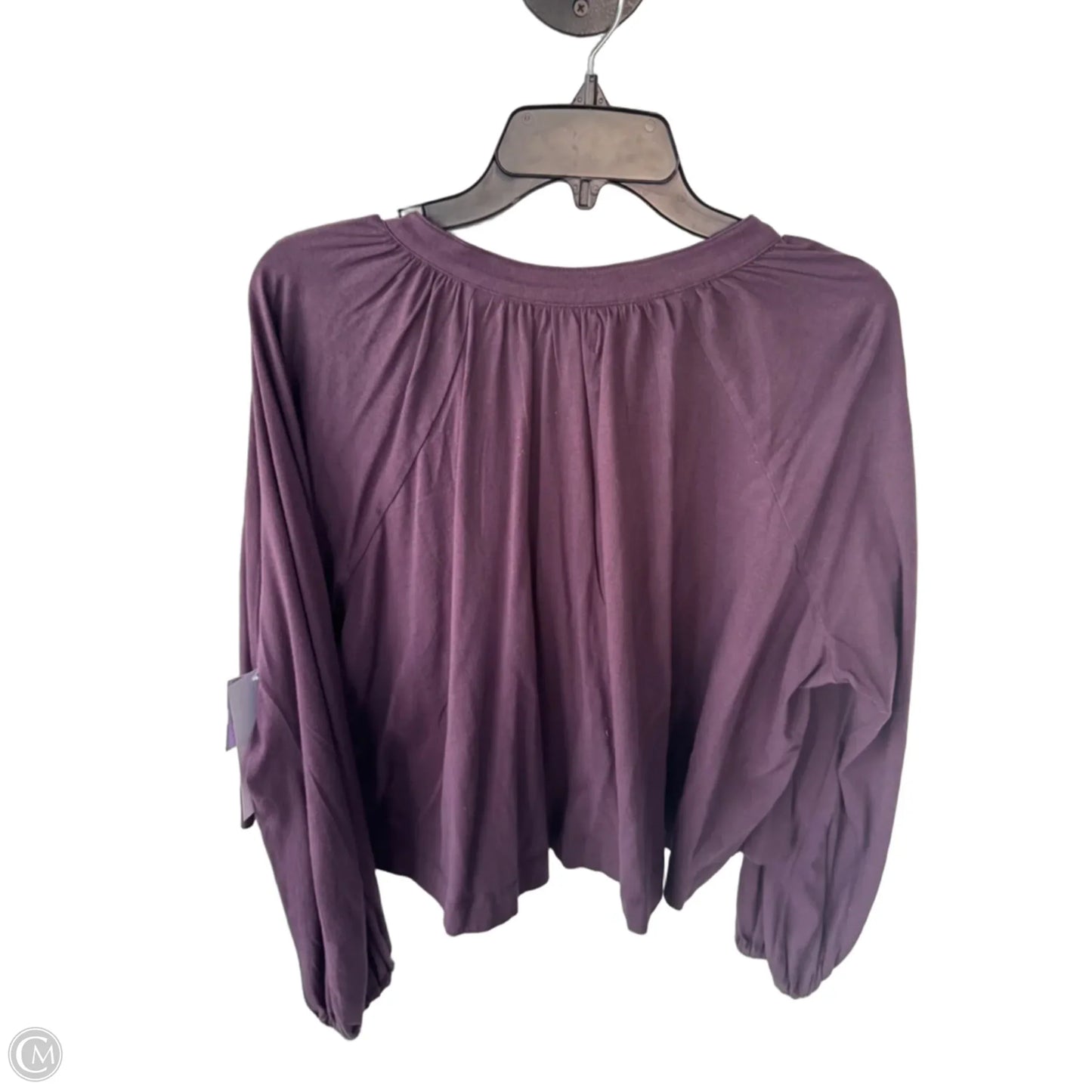 Top Long Sleeve By Maeve In Purple, Size: M