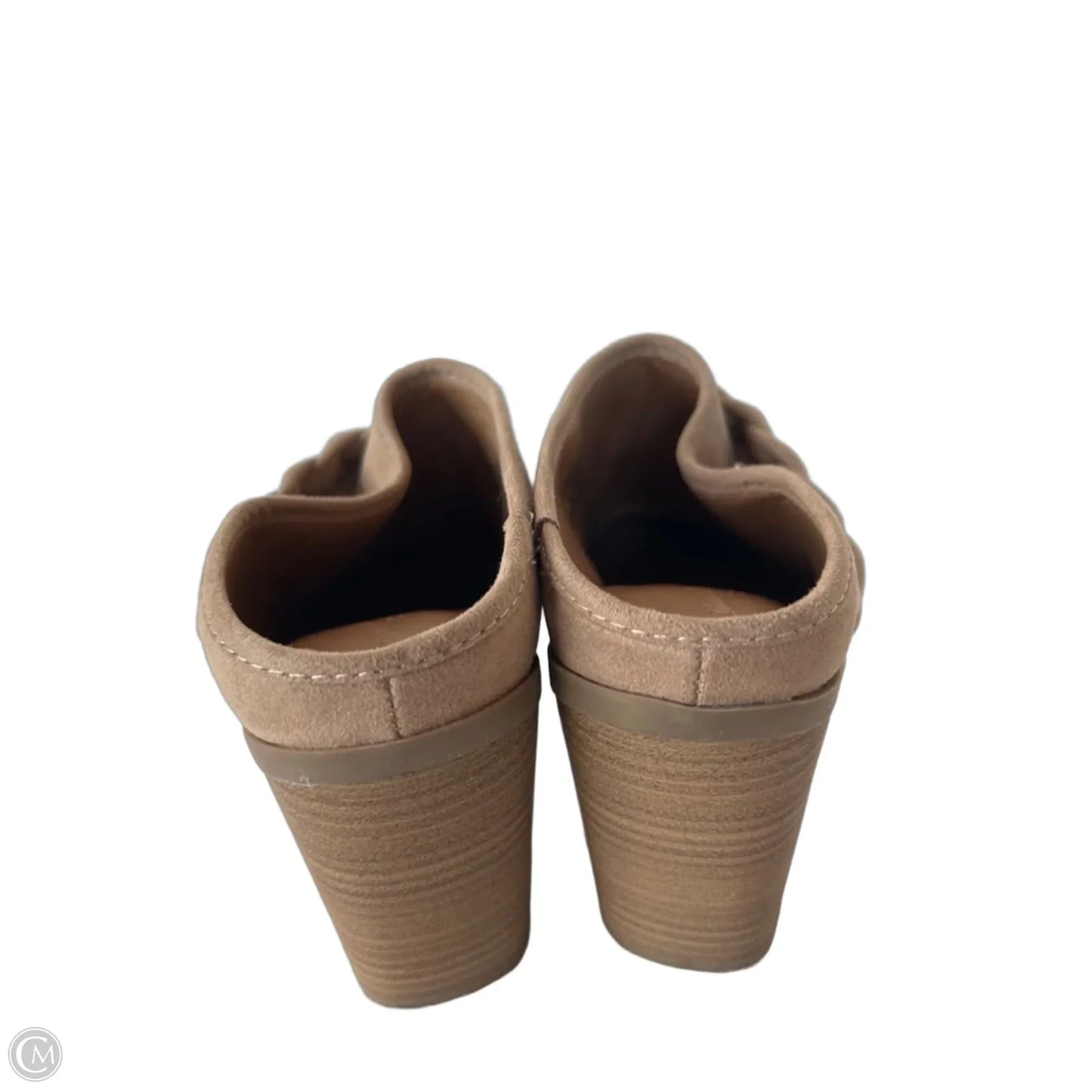 Shoes Heels Block By Universal Thread In Tan, Size: 10