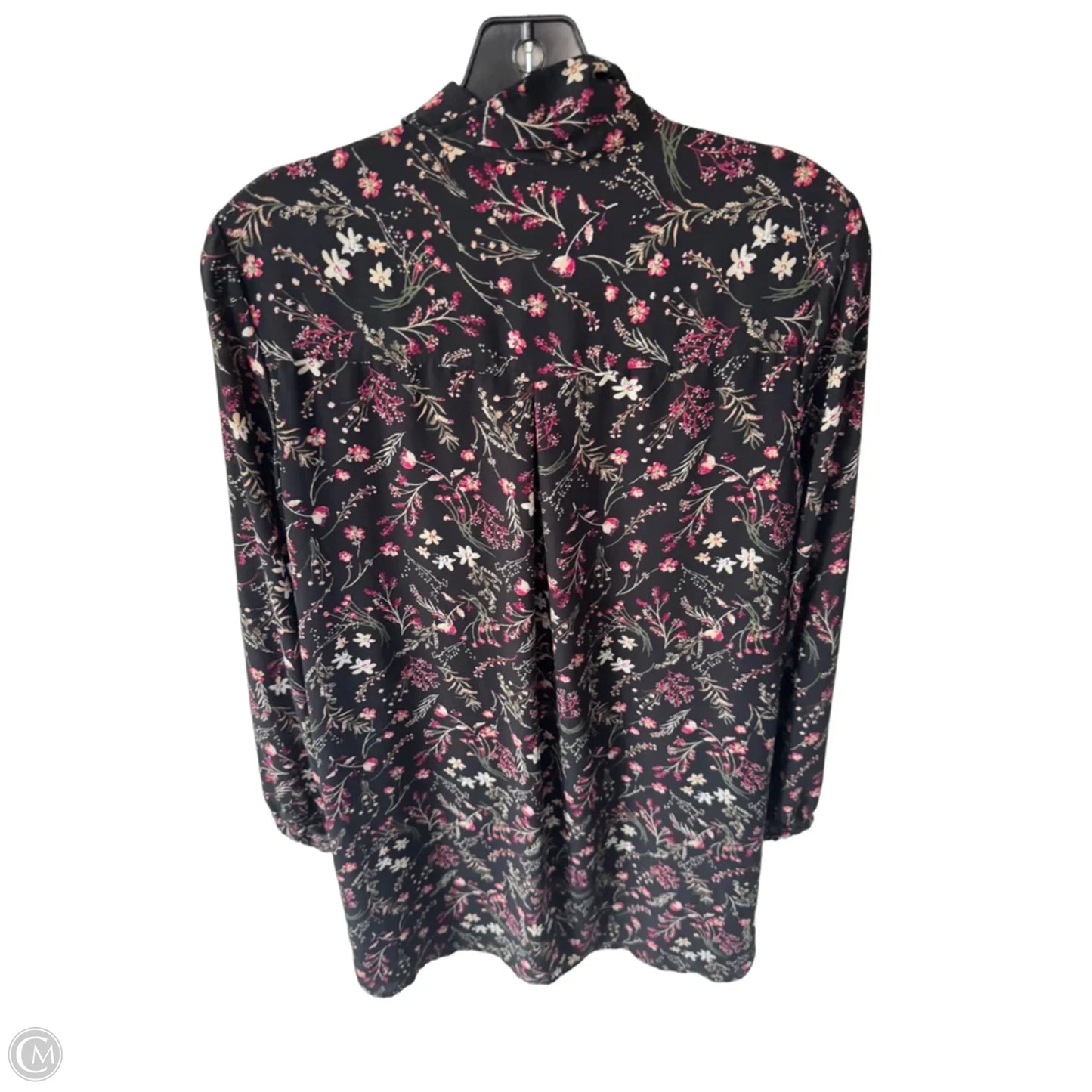 Dress Casual Short By Lila Rose In Black & Pink, Size: S
