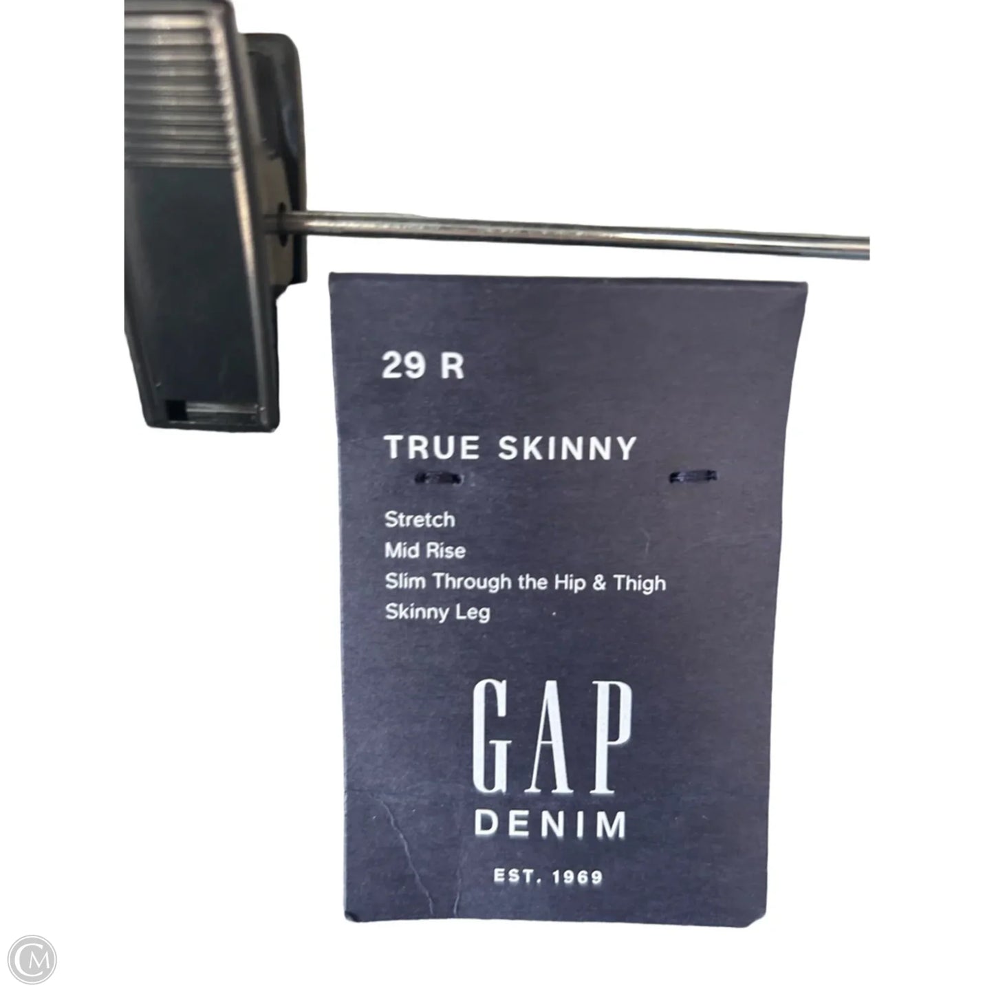 Jeans Skinny By Gap In Blue Denim, Size: 2