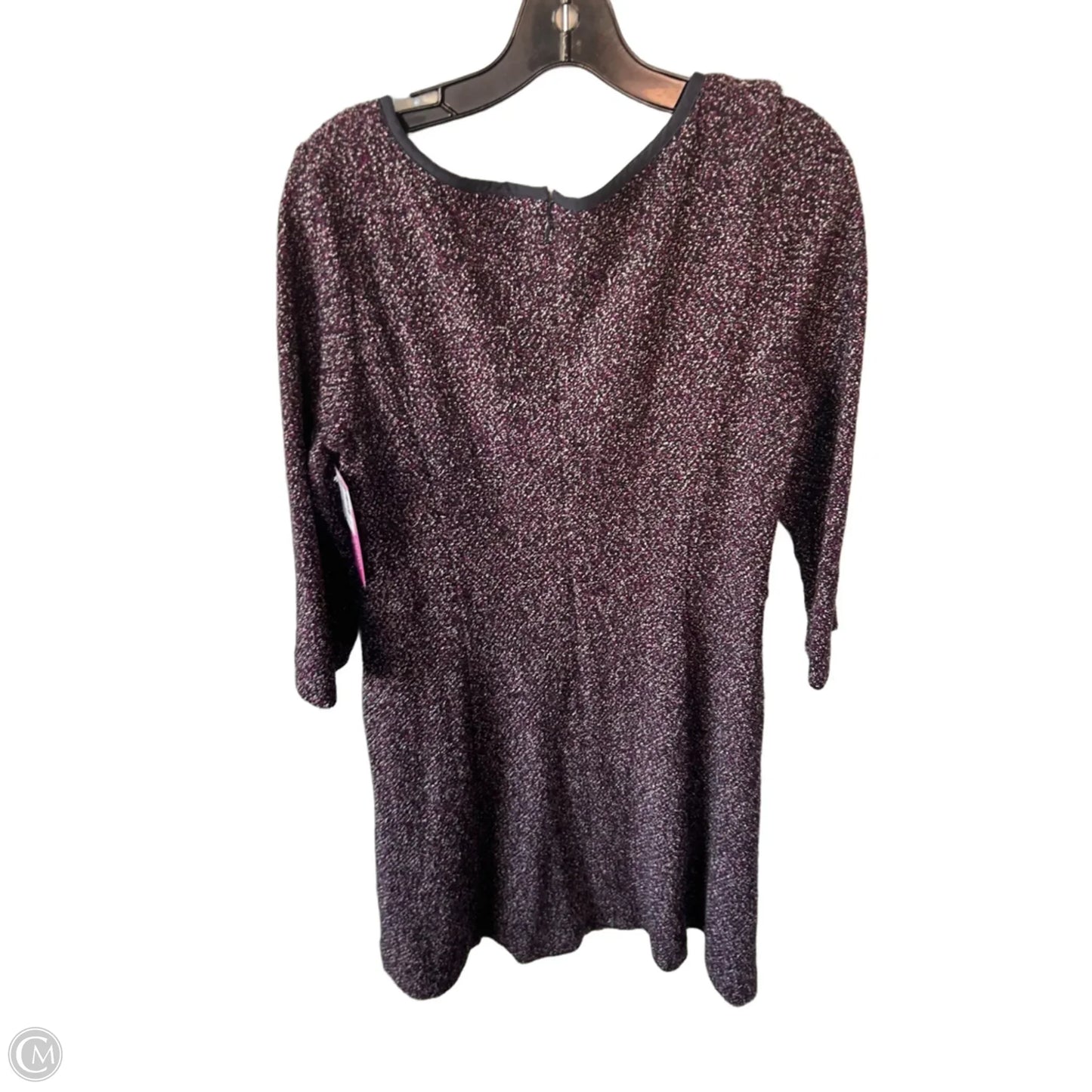 Dress Work By Talbots In Black & Purple, Size: L