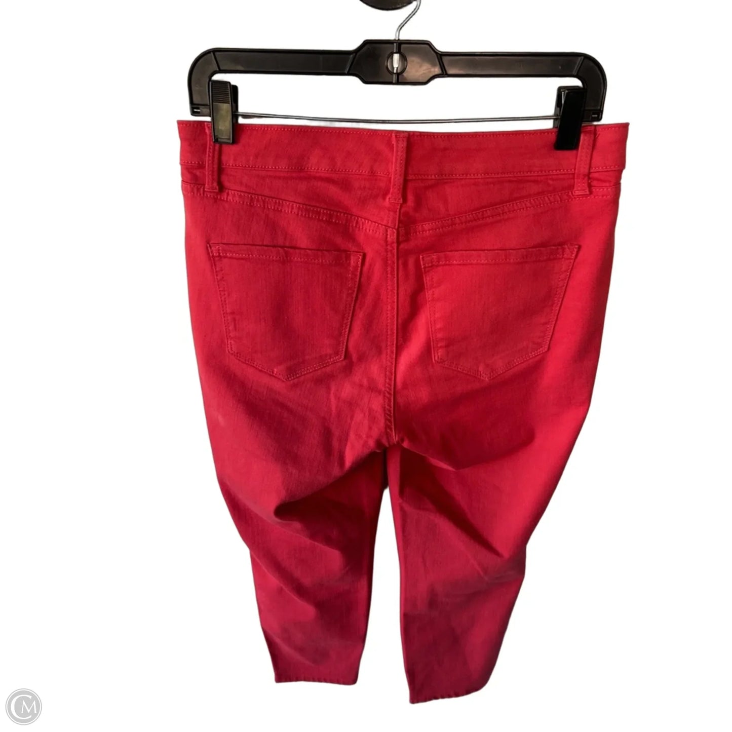 Jeans Cropped By Talbots In Pink Denim, Size: 6p