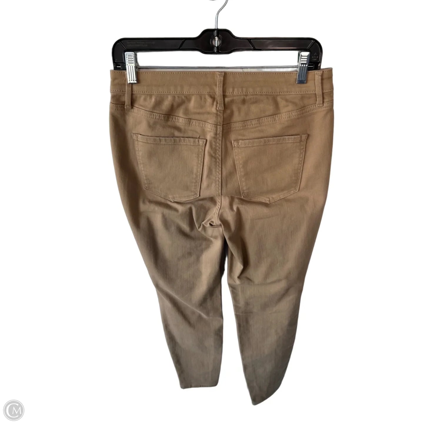 Jeans Skinny By Talbots In Tan Denim, Size: 6p