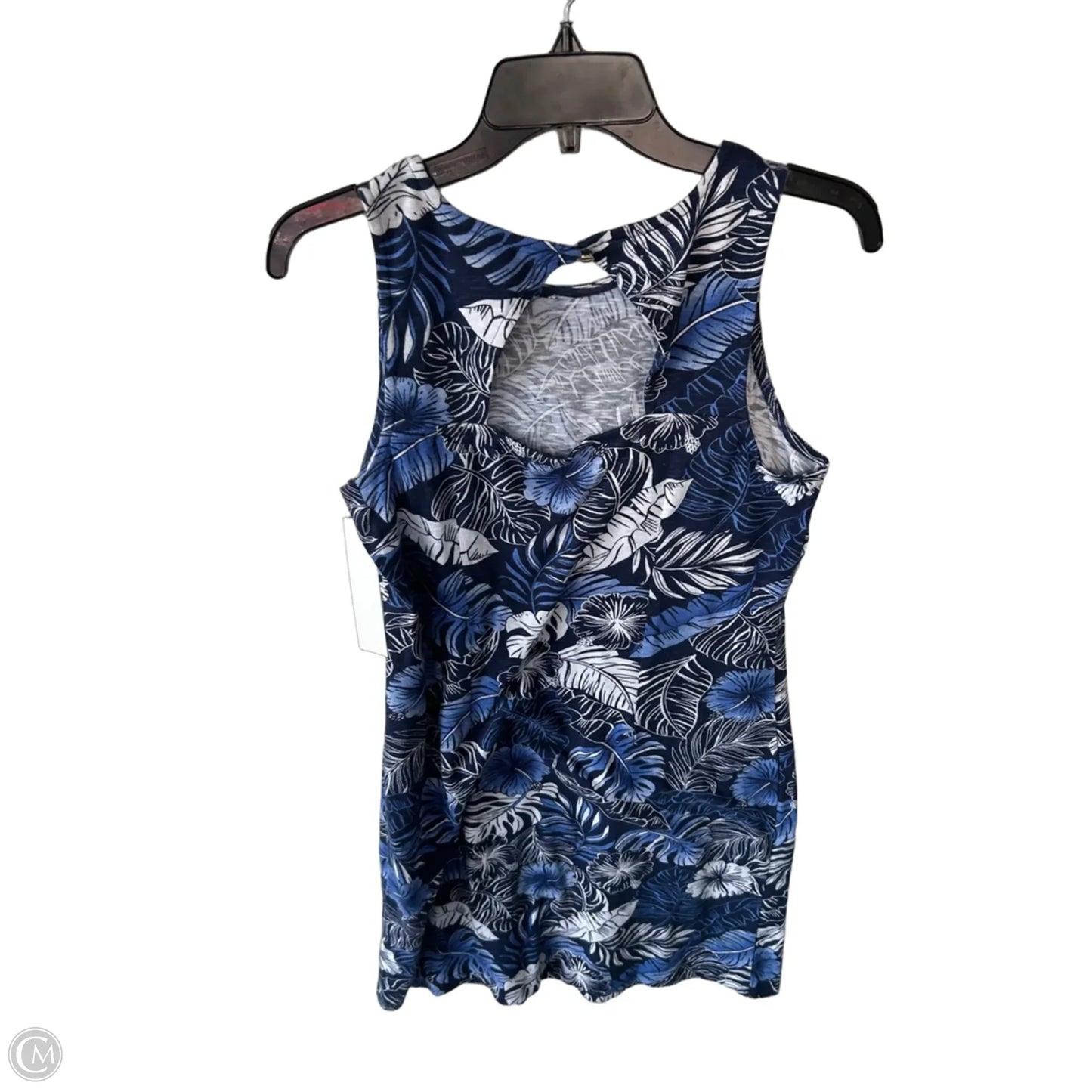 Dress Casual Short By Talbots In Blue & White, Size: Mp