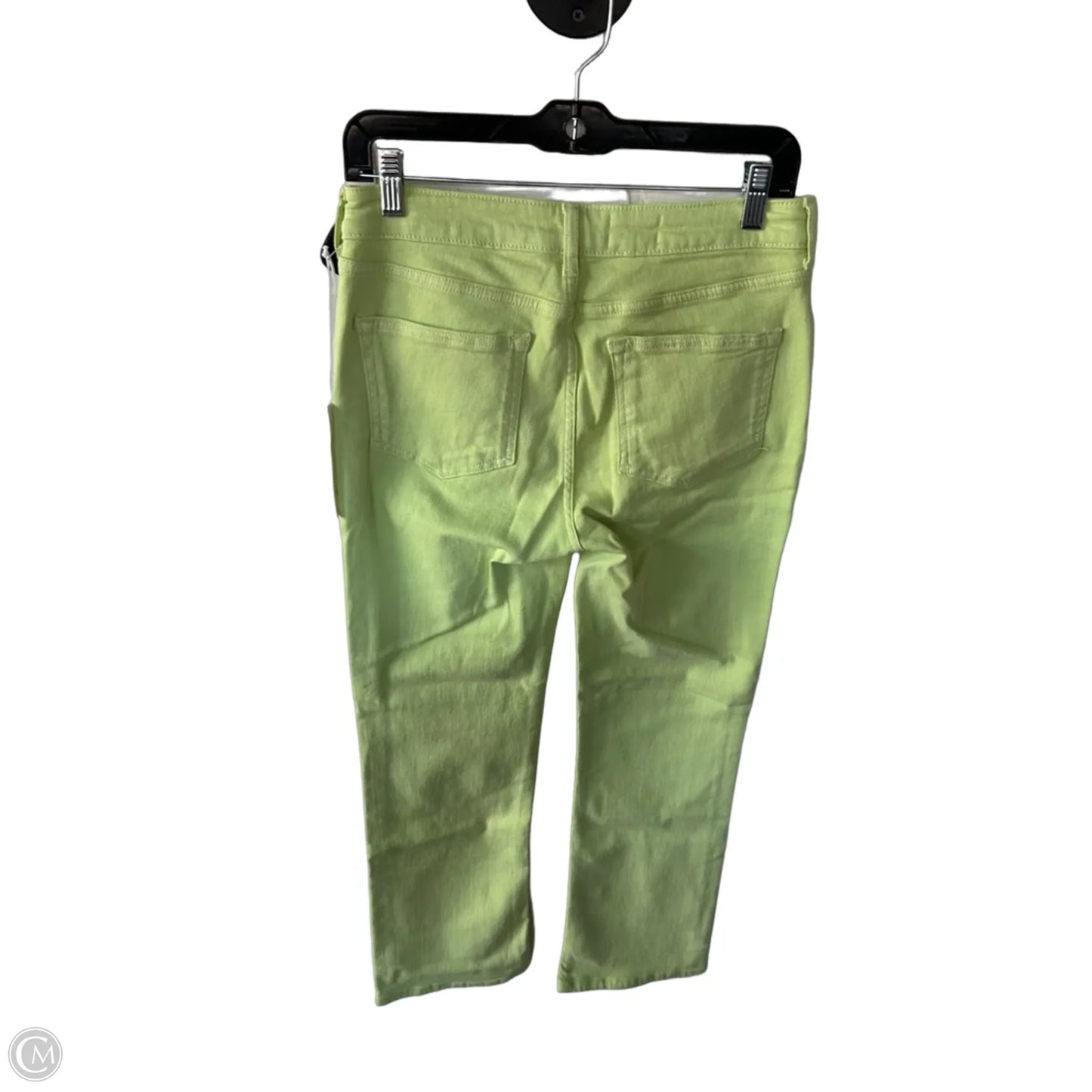 Jeans Straight By Pilcro In Green Denim, Size: 4l