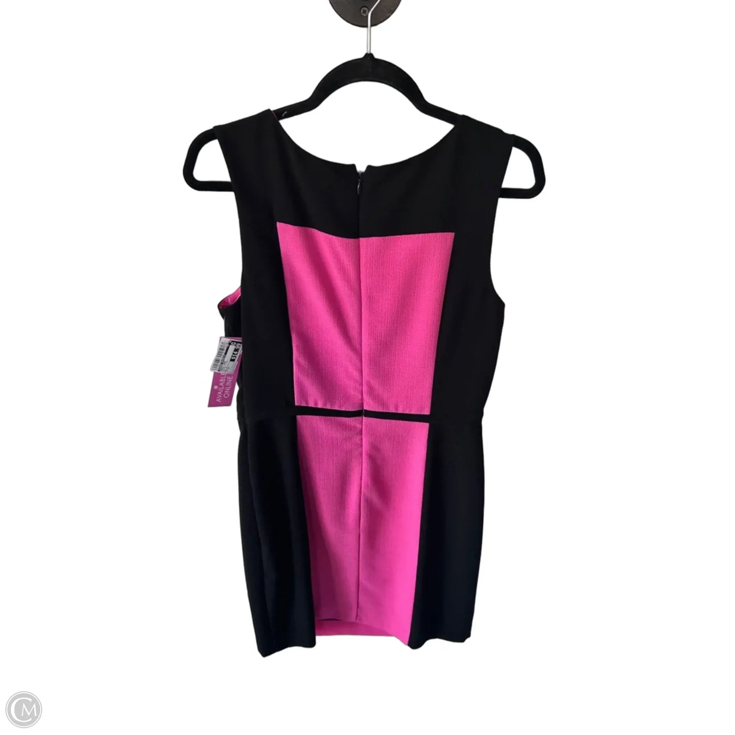 Dress Work By Banana Republic In Black & Pink, Size: M