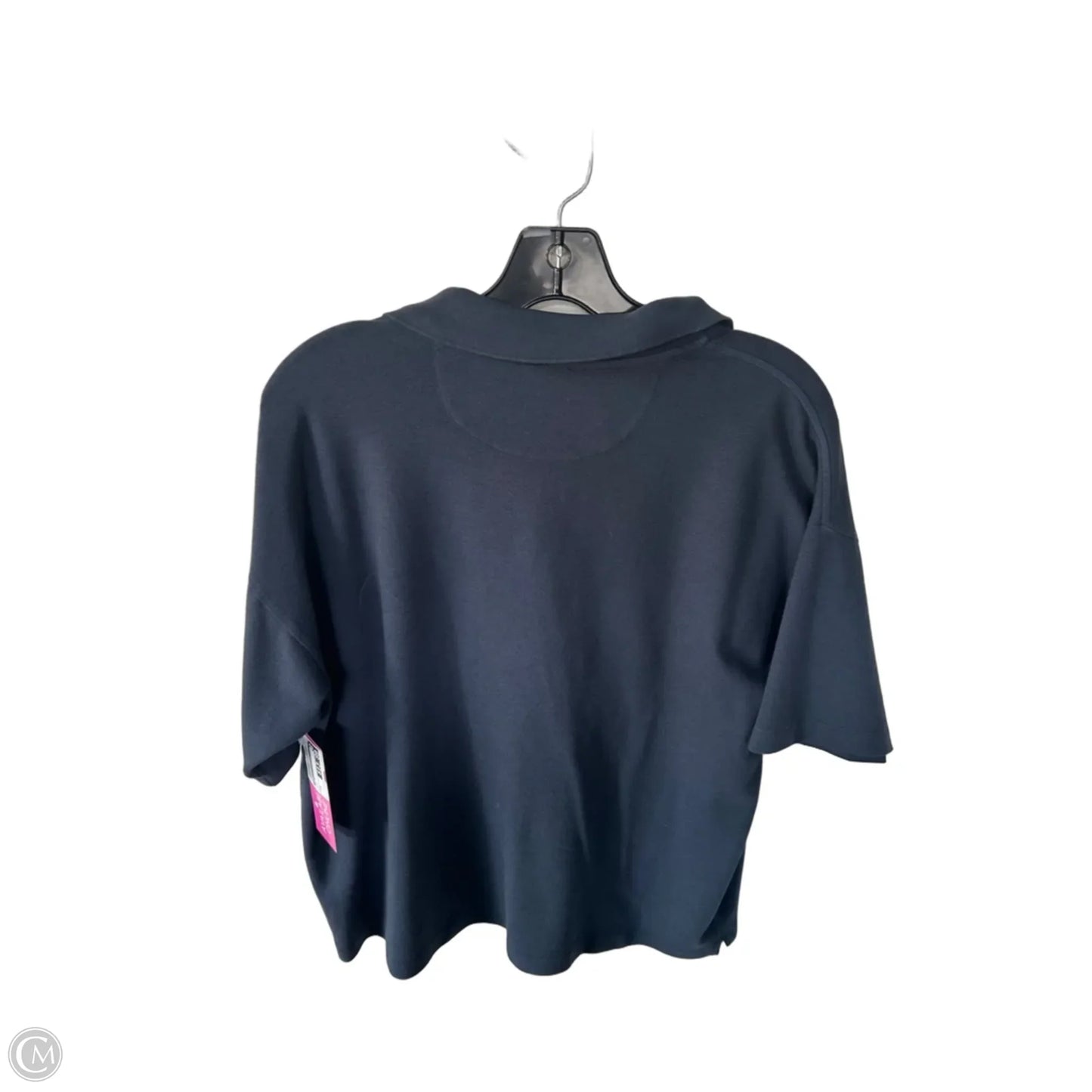 Top Short Sleeve By Faherty In Blue, Size: M