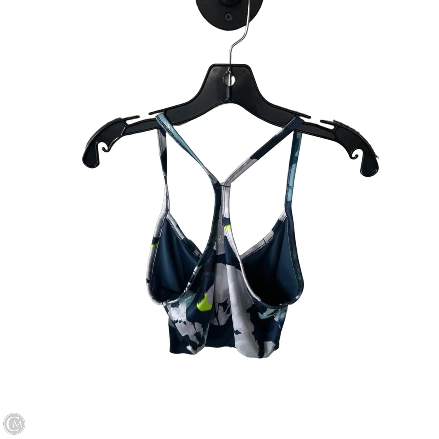 Athletic Bra By The North Face In Blue & Grey, Size: M