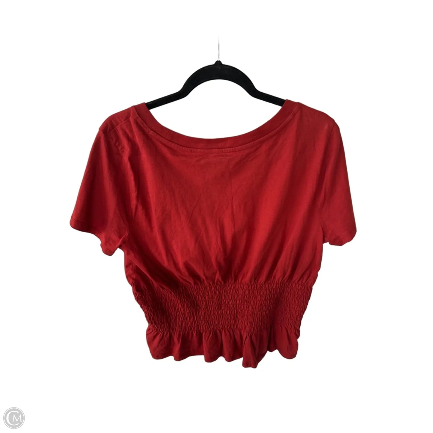 Top Short Sleeve By Maeve In Red, Size: Xl