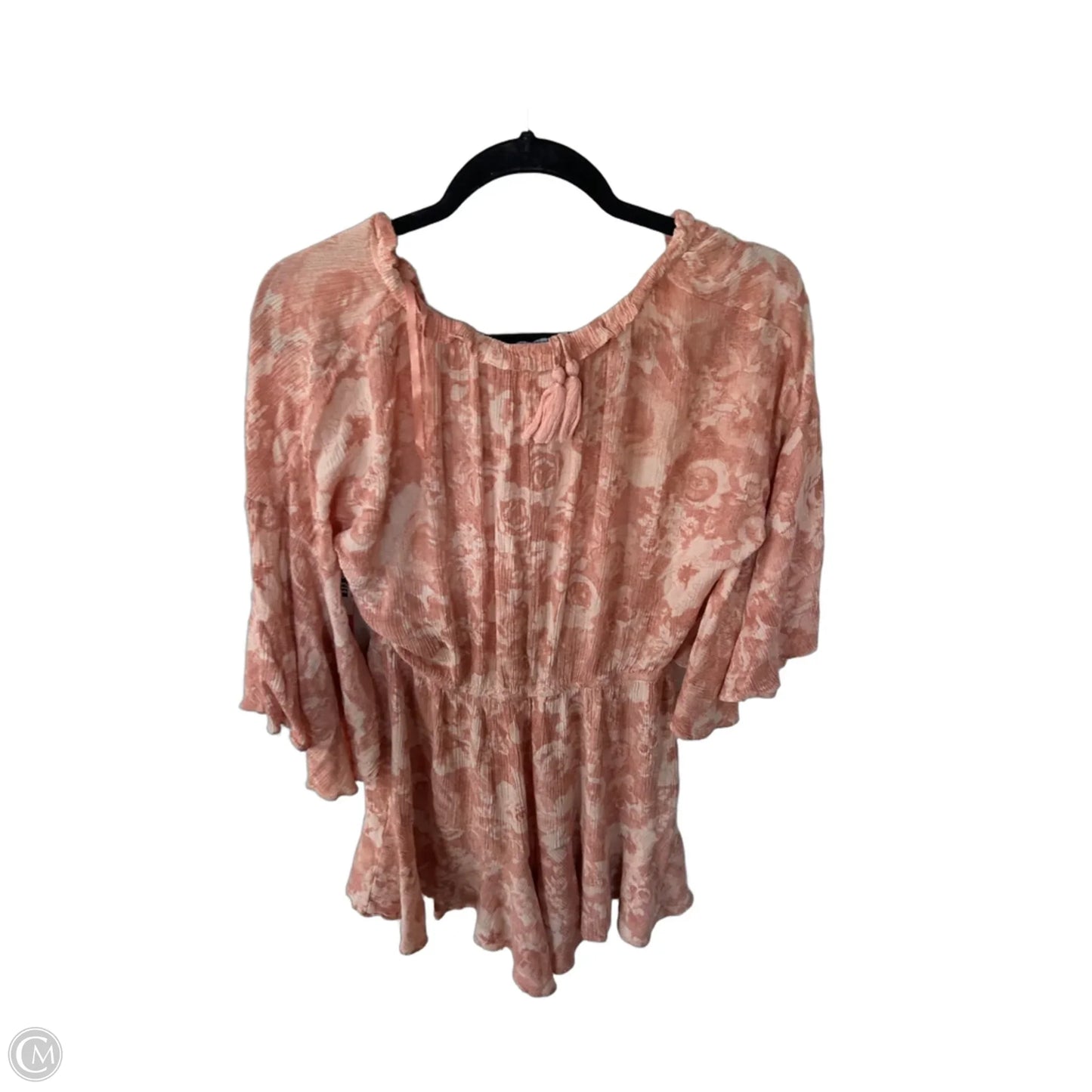 Romper By Blue B In Pink & Tan, Size: L