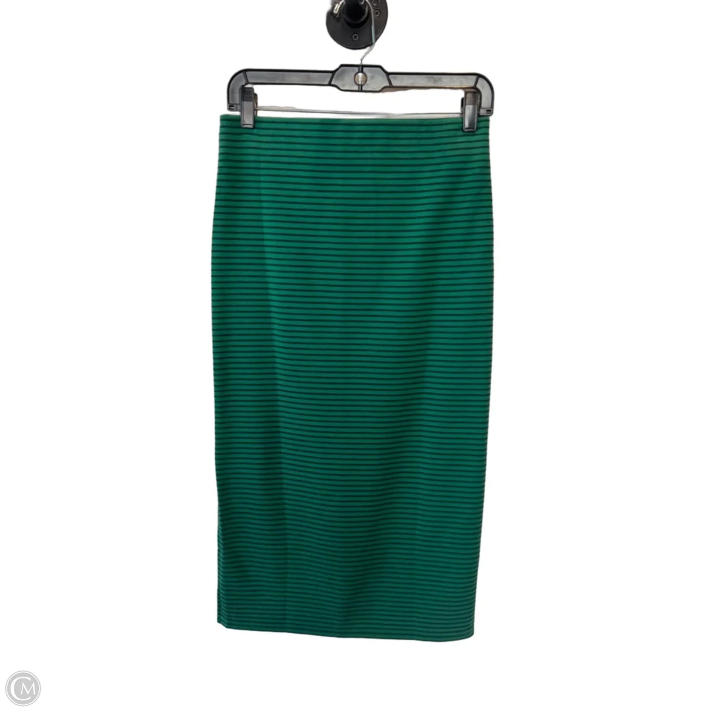 Skirt Midi By Loft In Blue & Green, Size: Xs