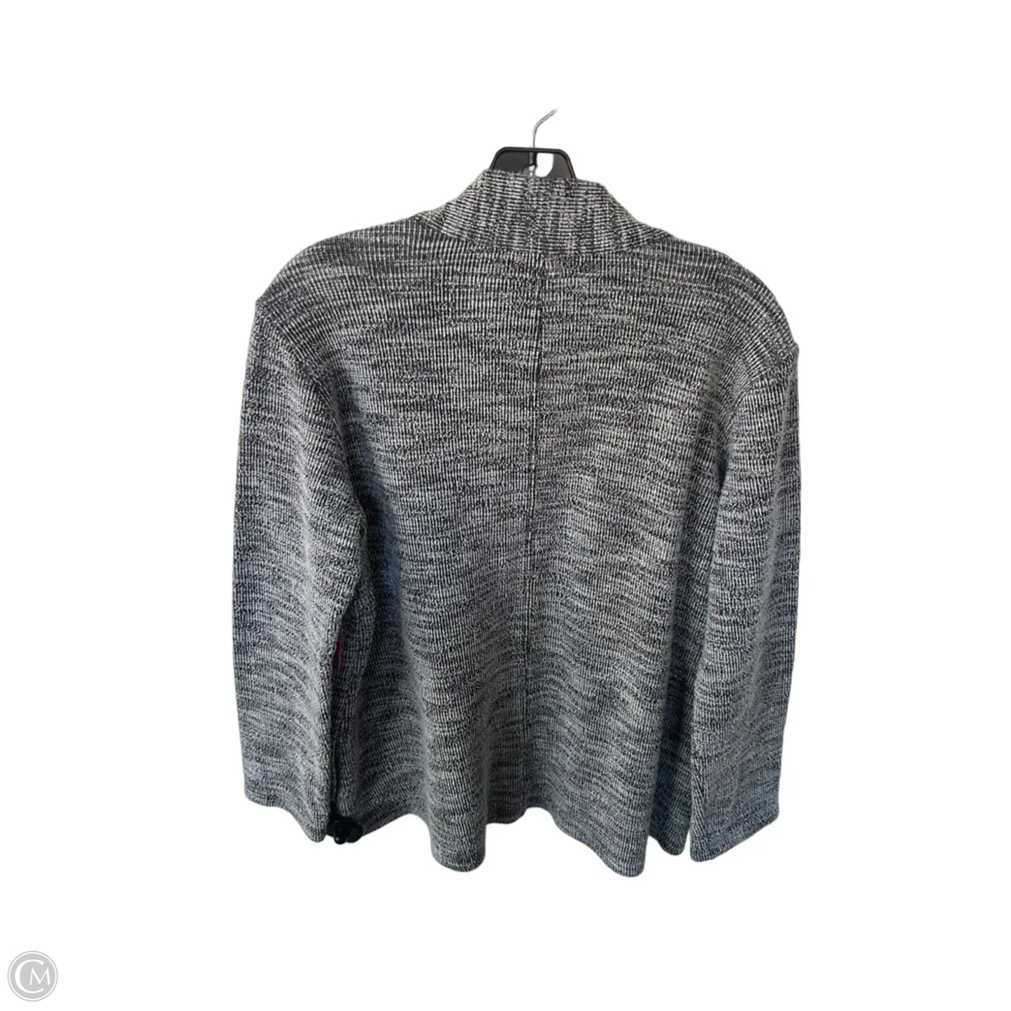 Blazer By Eileen Fisher In Black & White, Size: S