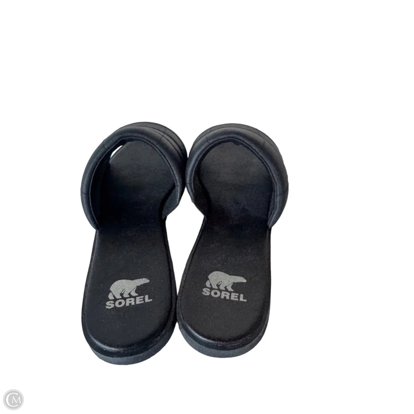 Sandals Flats By Sorel In Black, Size: 8.5