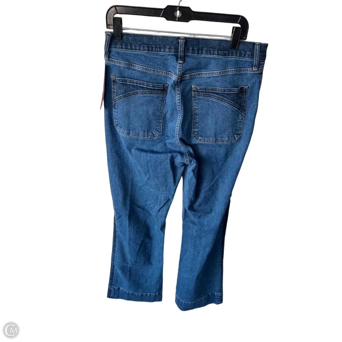 Jeans Flared By Gap In Blue Denim, Size: 12l