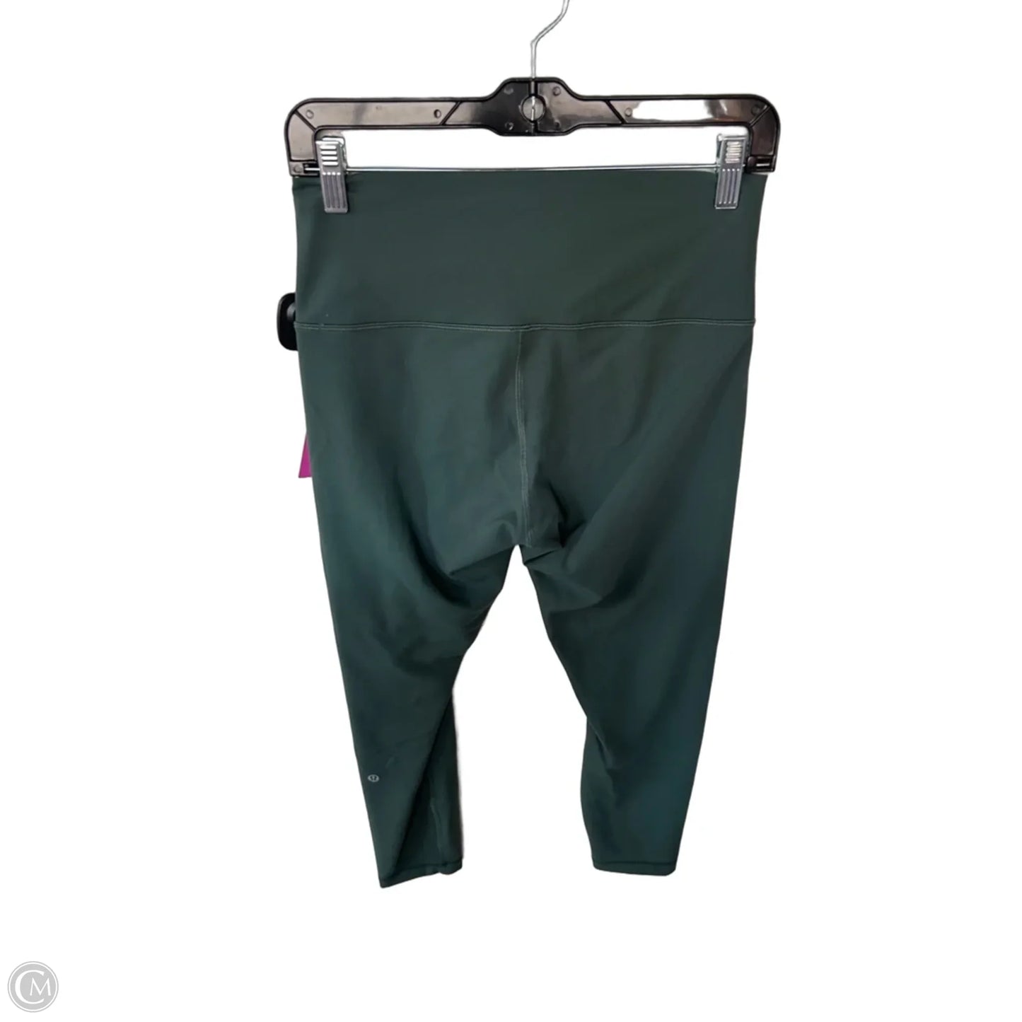 Athletic Leggings By Lululemon In Green, Size: 10