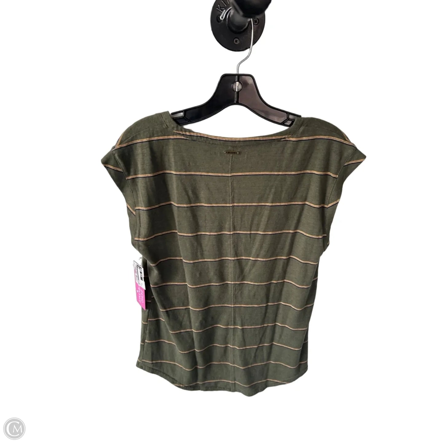 Top Sleeveless By Prana In Green & Yellow, Size: Xs