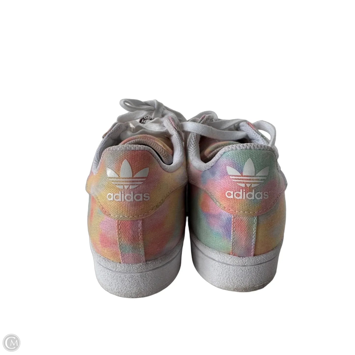 Shoes Sneakers By Adidas In Tie Dye Print, Size: 7.5