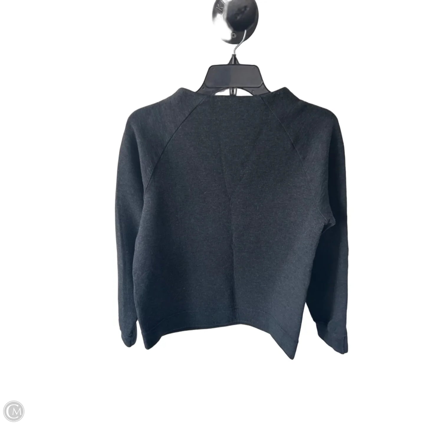 Athletic Sweatshirt Crewneck By New Balance In Grey, Size: S
