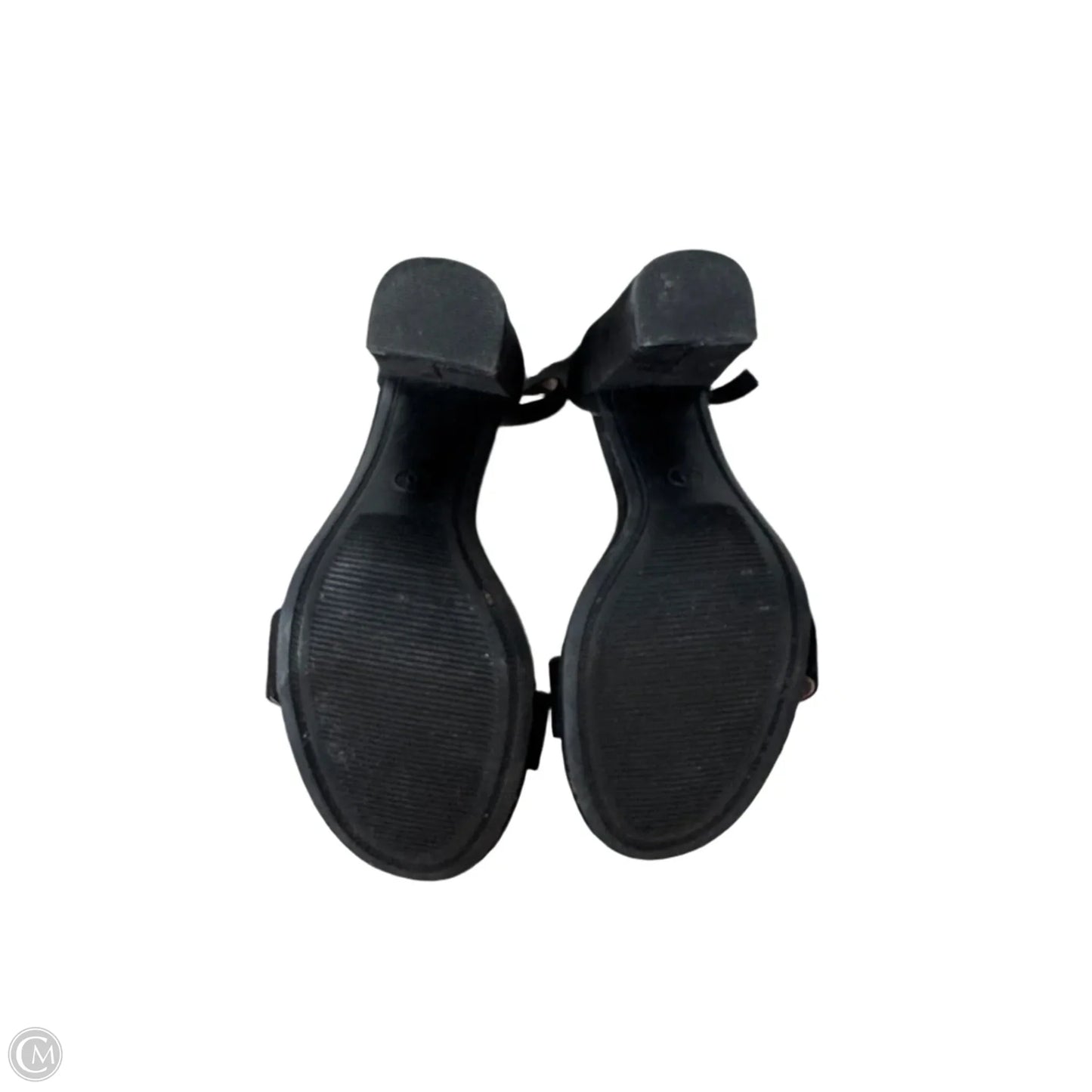 Sandals Heels Block By A New Day In Black, Size: 6