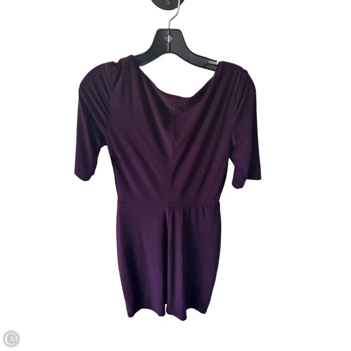 Dress Work By Lauren By Ralph Lauren In Purple, Size: S