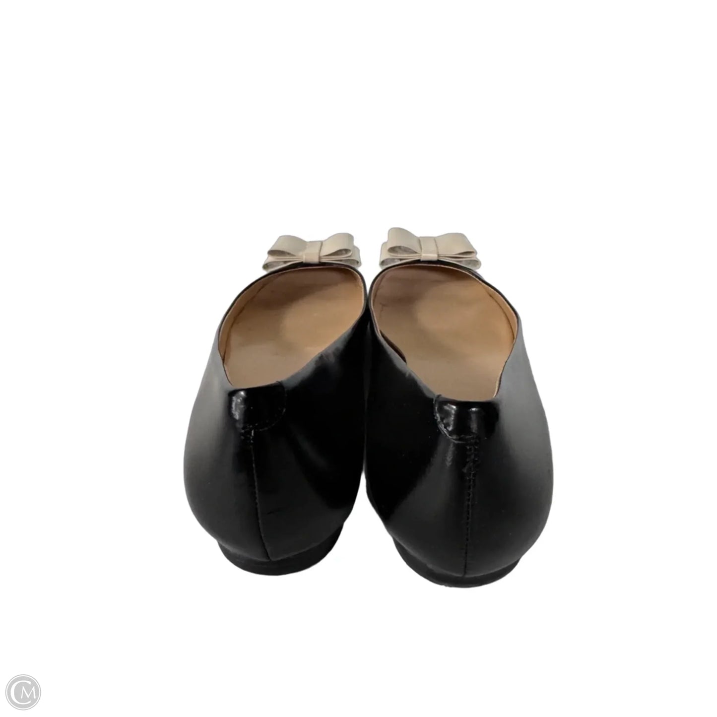 Shoes Flats By Talbots In Black & Cream, Size: 9