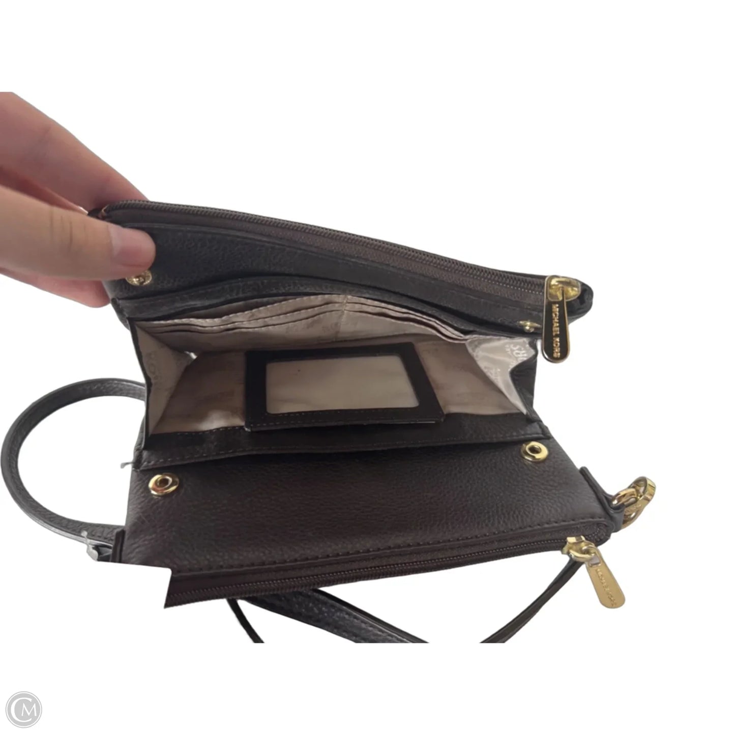 Crossbody Designer By Michael Kors, Size: Medium