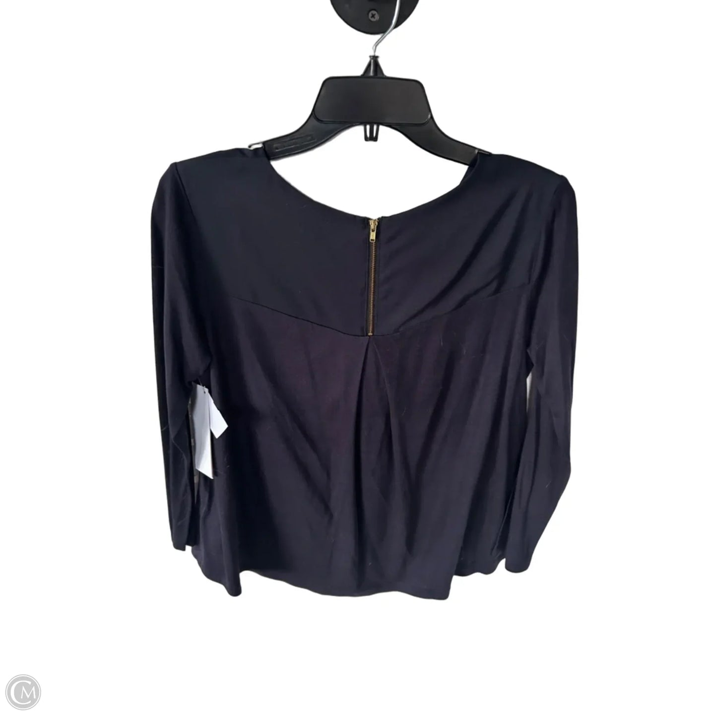 Top 3/4 Sleeve By Nic + Zoe In Blue, Size: Mp