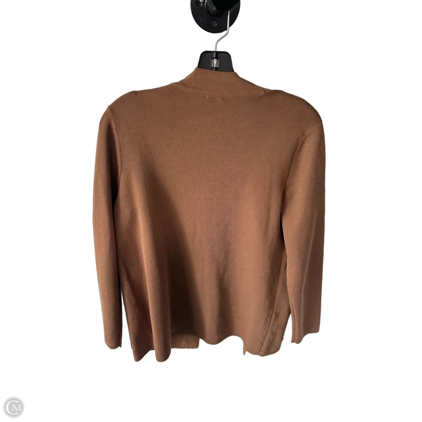 Sweater Cardigan By Anne Klein In Brown, Size: M
