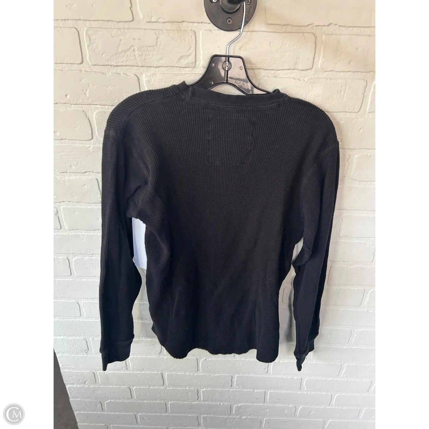 Top Long Sleeve By Clothes Mentor In Black, Size: L